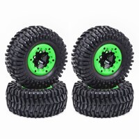 ZD RACING 7545 DBX-102 WHEELS TIRE/TYRE SET GREEN