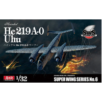 Zoukei Mura 1/32 He 219 Uhu Luftwaffe Night Fighter Aircraft Model Kit