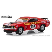 DDA 1969 FORD MUSTANG BOSS 302 JIM RICHARDS No.102 SIDCHROME RACING TRANS AM 1:18 DIECAST