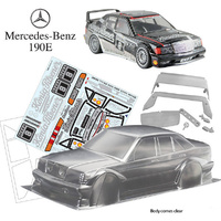 BODYWORX MERCEDES-BENZ 190E 190MM 1/10TH BODY SHELL