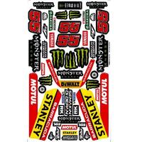 BODYWORX ST027 STICKERS TECH3 YAM