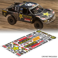 BODYWORX BWX-ST036 ROCKSTAR FROZEN RUSH STICKER SET