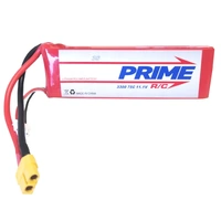 PRIME RC 3300MAH 3S 11.1V 75C LIPO BATTERY WITH XT60 CONNECTOR